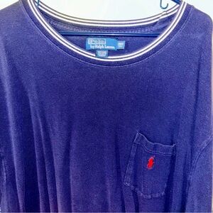 Polo by Ralph Lauren Blue Short Sleeve Men’s Pocket T-Shirt 3XLT 100% Cotton